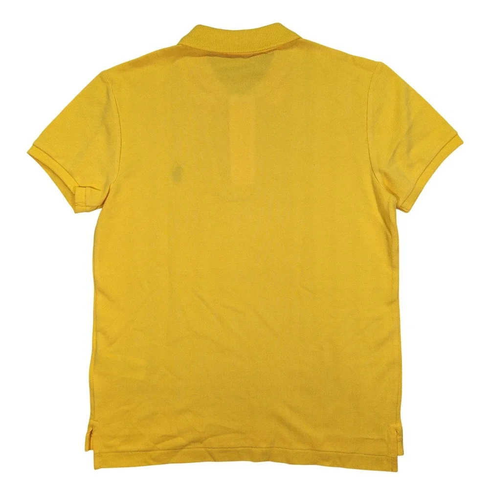 Polo Ralph Lauren Mens Classic Fit Short Sleeve Polo Shirt Yellow Small‎ S